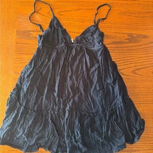 Garage navy blue dress